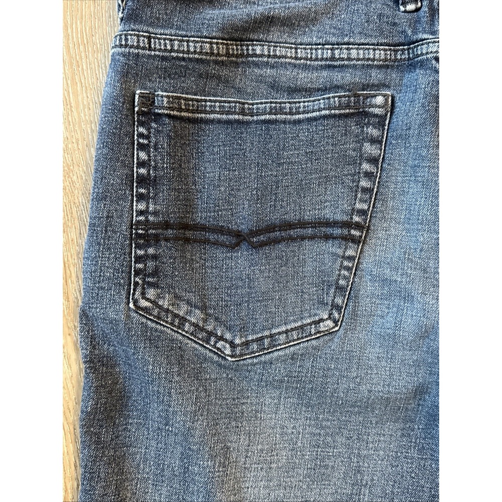 Buffalo David Bitton‎ Jeans Mens 34x30 Jackson Straight Stretch Medium Wash Blue - Picture 15 of 16